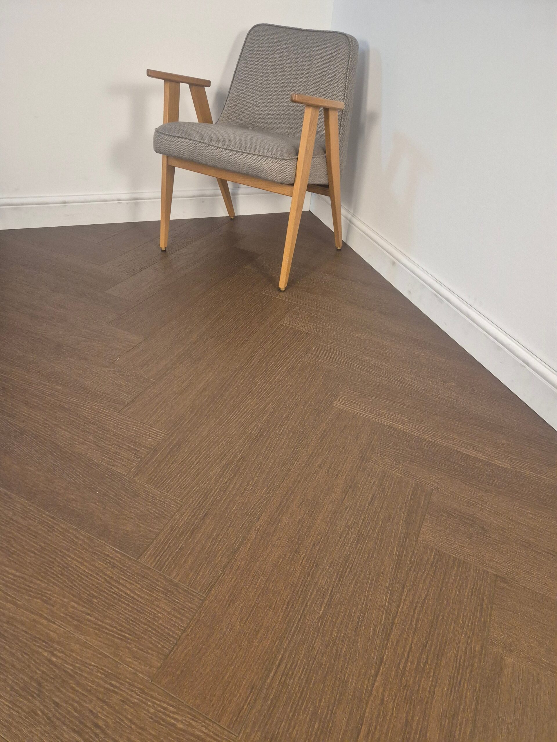 New Brown - Veneered Herringbone