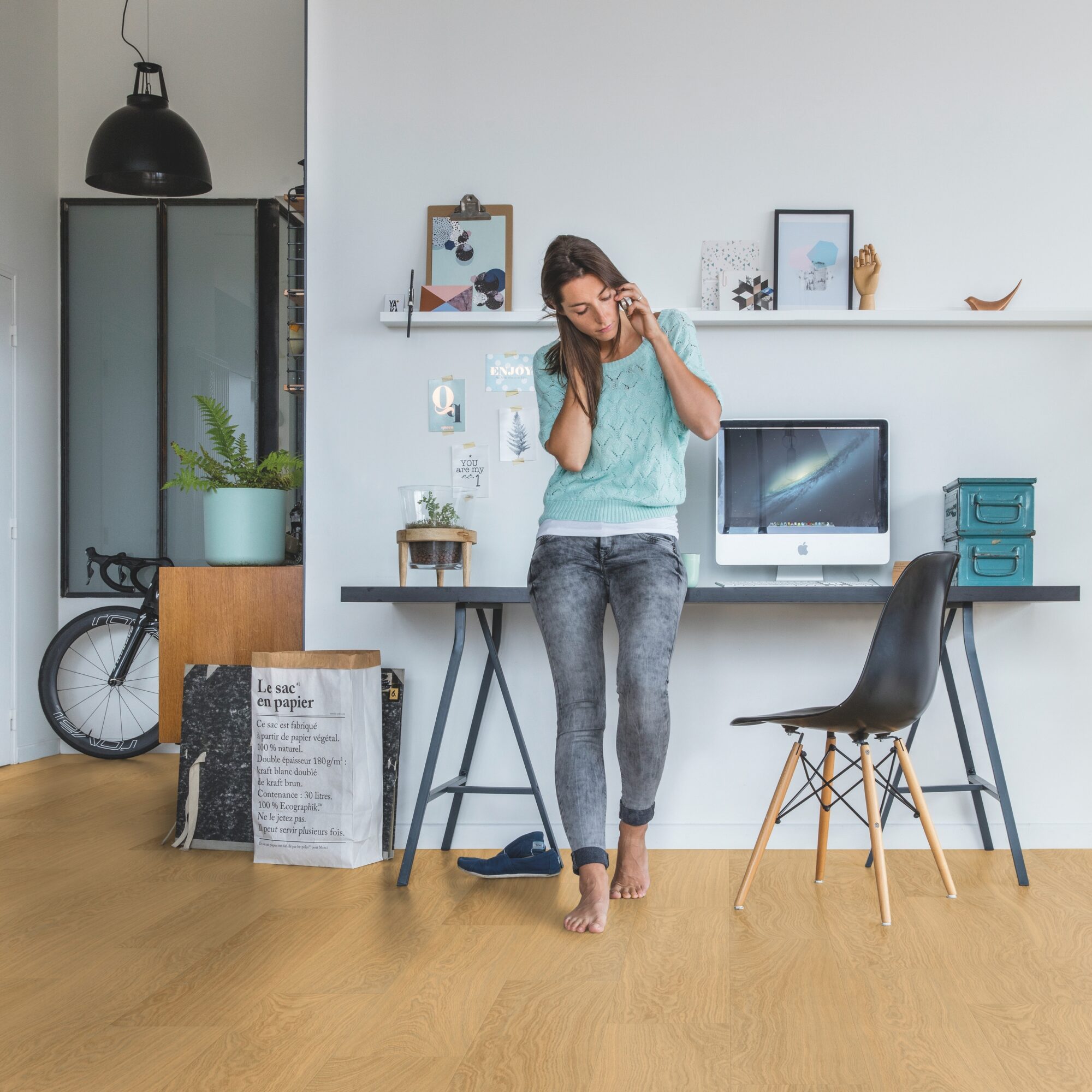 Alpha Vinyl Bloom Pure Oak Light