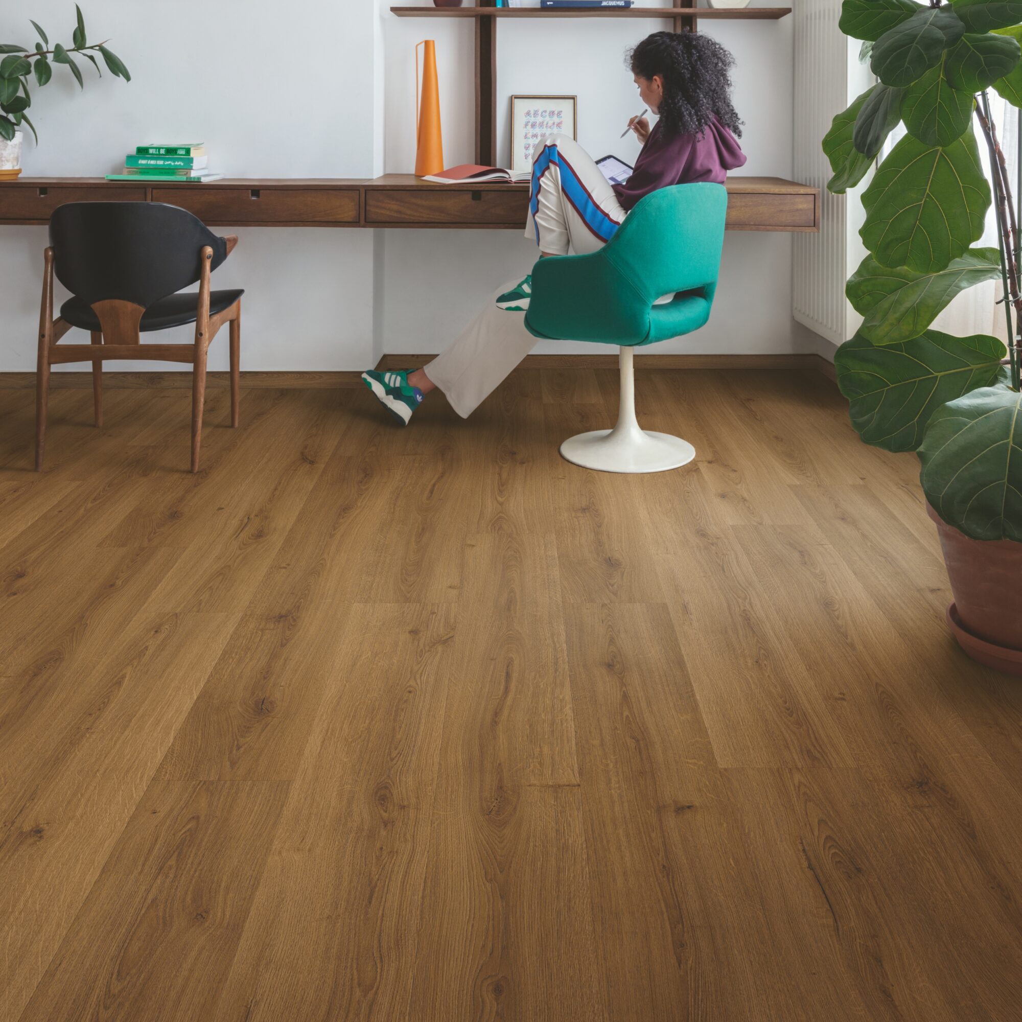 Alpha Vinyl Bloom Elegant Oak Light