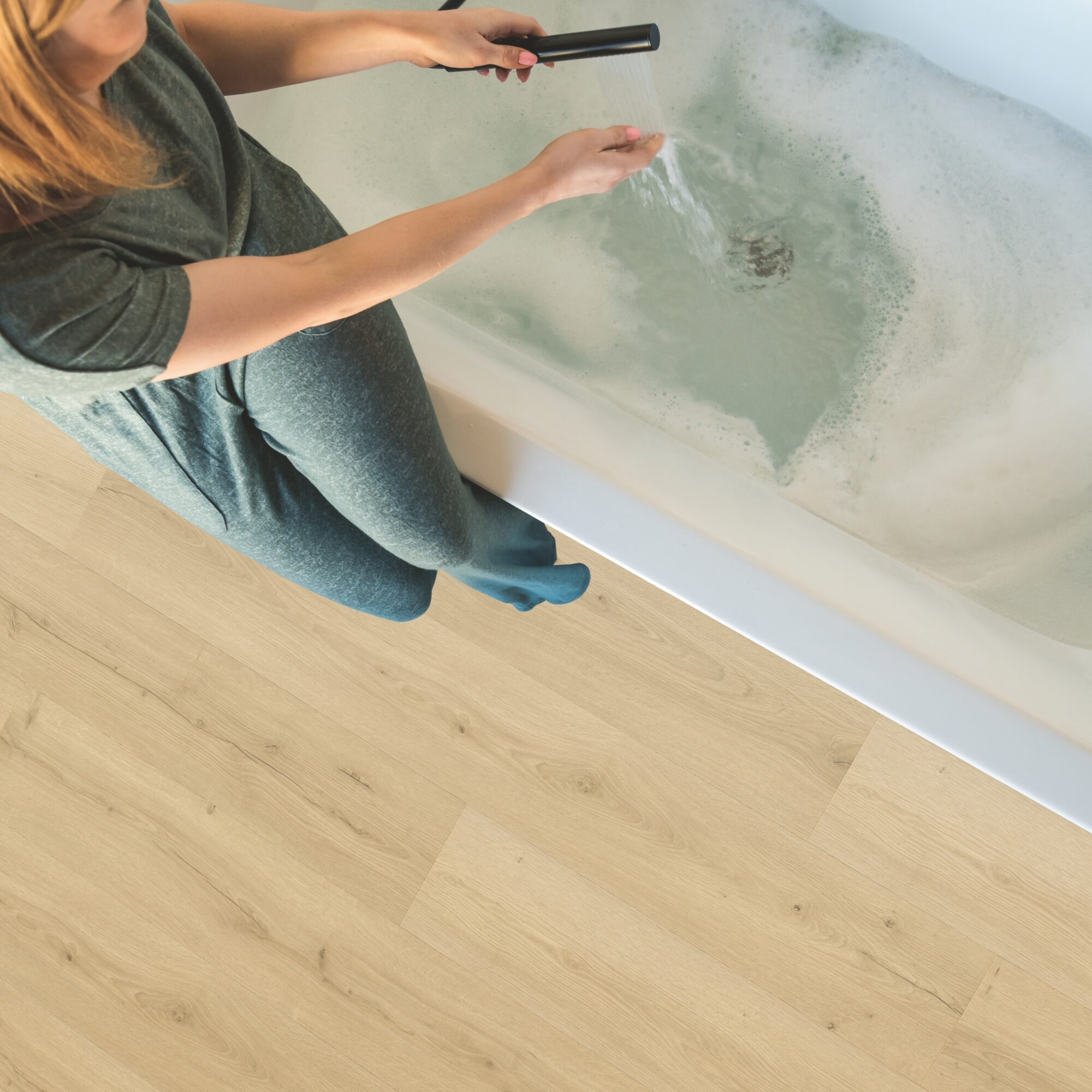 Alpha Vinyl Bloom Brushed Oak Natural