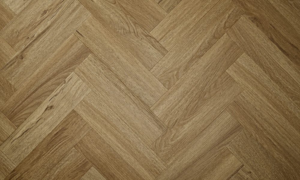 Elements Golden Oak Herringbone