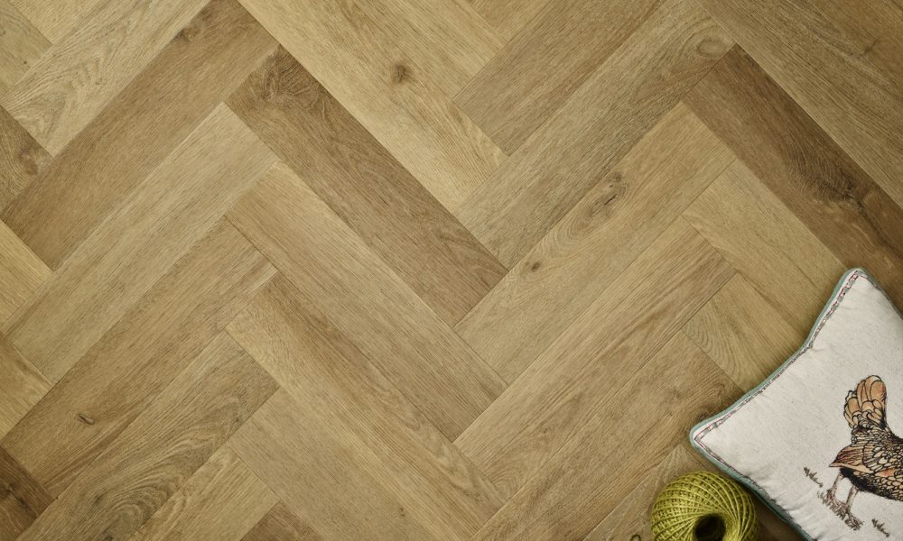Elements Natural Oak Herringbone - Image 2