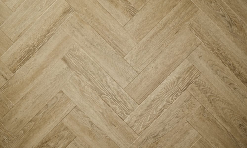 Elements Sandy Oak Herringbone